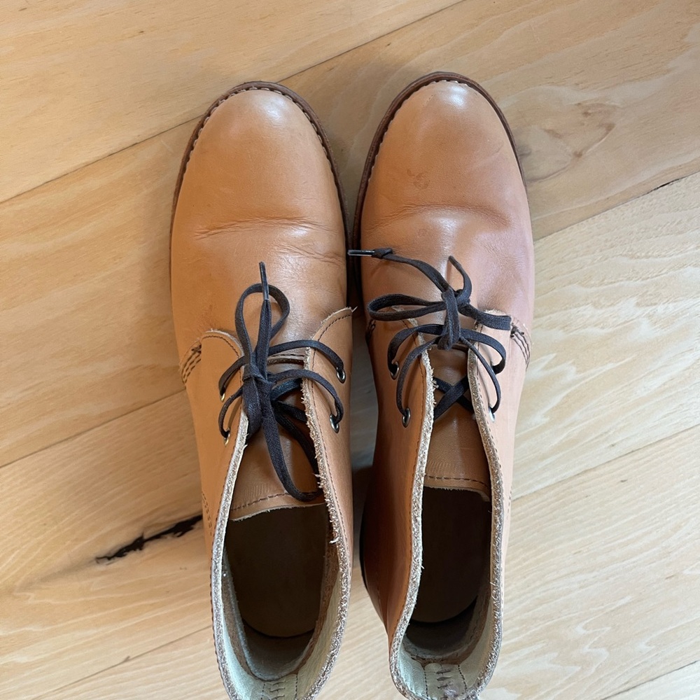 Red wing boots | booties lace up | tan | womens 8.5 - Picture 5 of 6